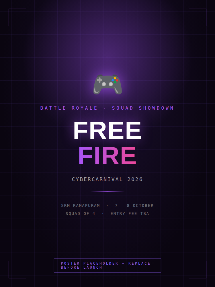 FREE FIRE poster